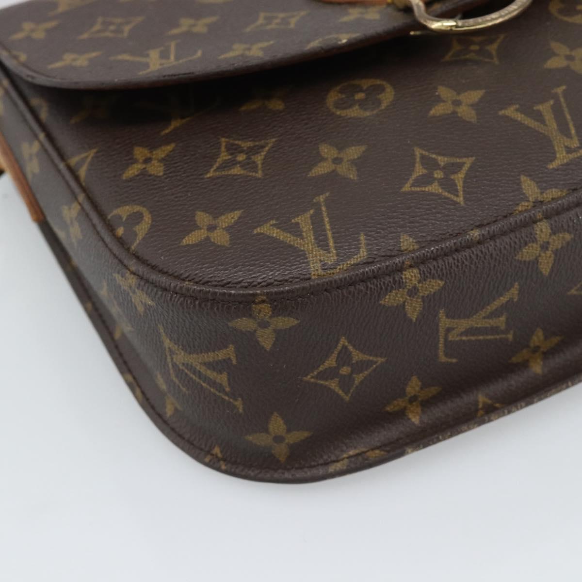 LOUIS VUITTON Monogram Saint Cloud GM Shoulder Bag M51242 LV Auth 193153
