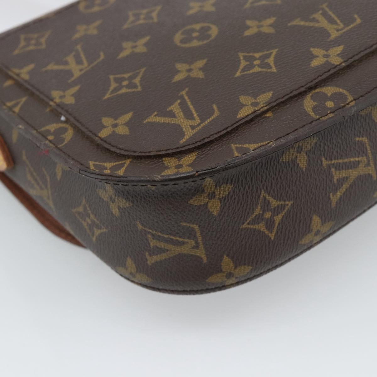 LOUIS VUITTON Monogram Saint Cloud GM Shoulder Bag M51242 LV Auth 193153