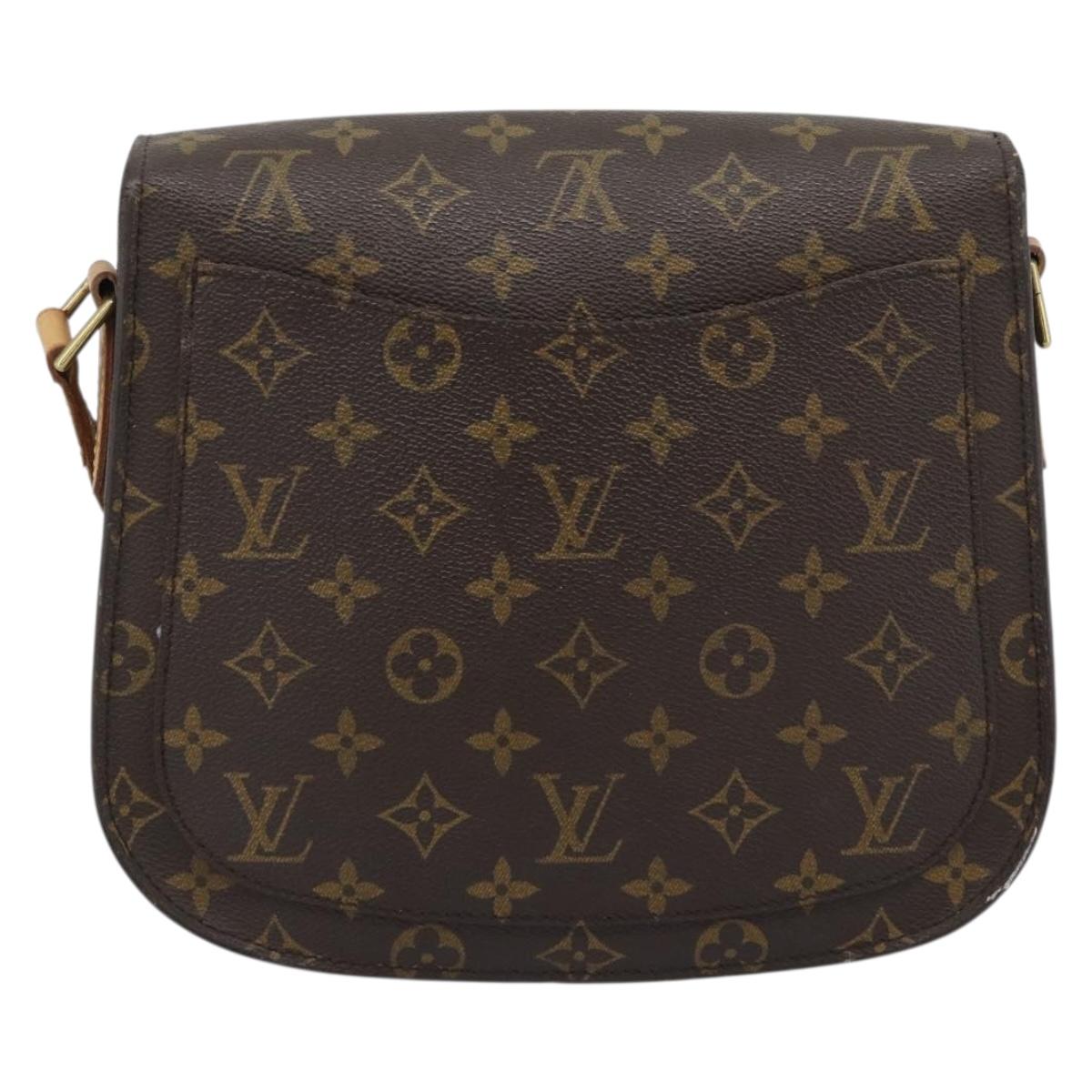 LOUIS VUITTON Monogram Saint Cloud GM Shoulder Bag M51242 LV Auth 193153