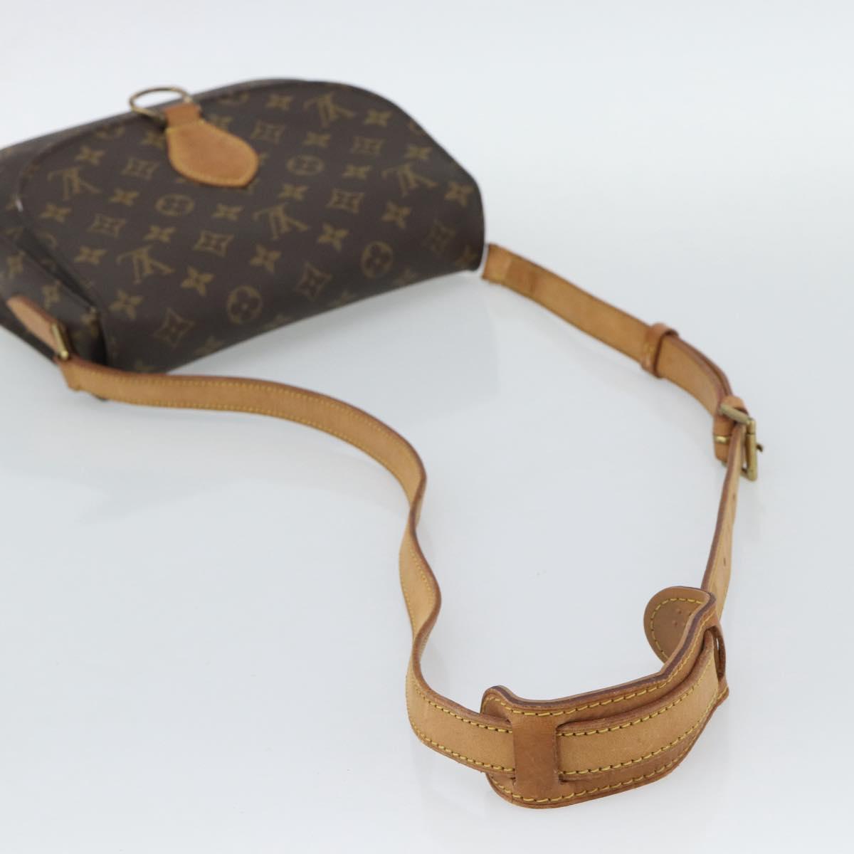 LOUIS VUITTON Monogram Saint Cloud GM Shoulder Bag M51242 LV Auth 193153