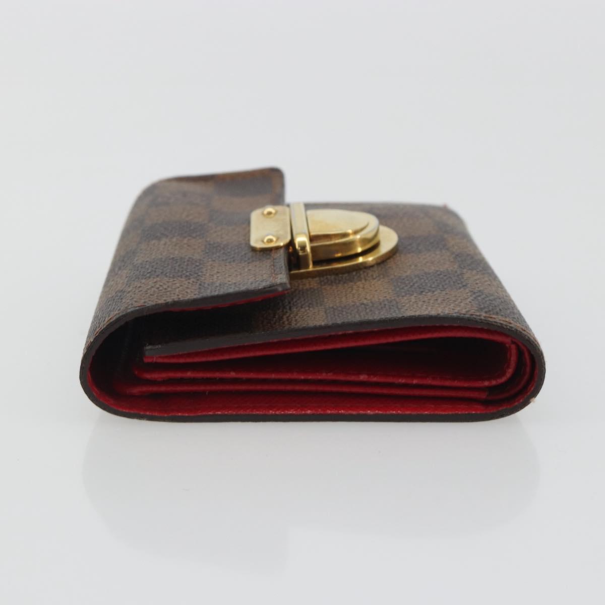 LOUIS VUITTON Damier Ebene Portefeuille Koala Bifold Wallet N60005 Auth 193156A