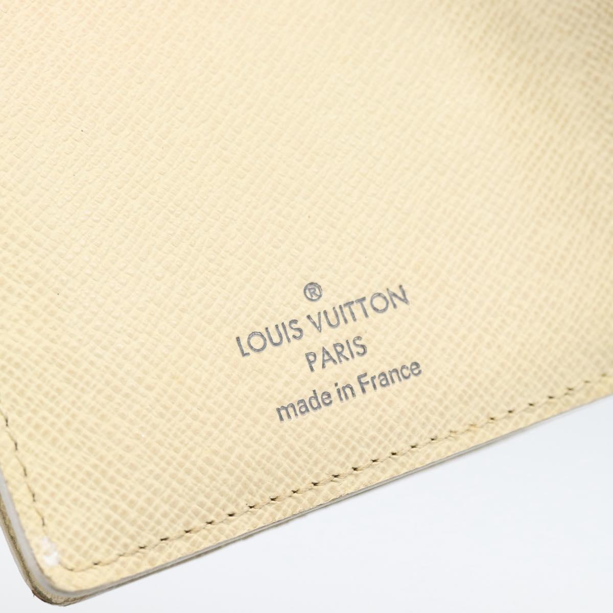 LOUIS VUITTON Damier Azur Portefeuille Joy Bifold Wallet N60030 LV Auth 193157