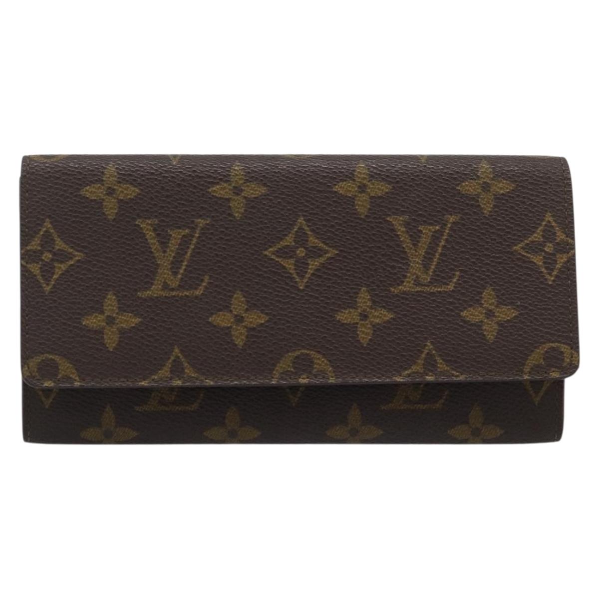 LOUIS VUITTON Monogram Billfold LV Auth 193159