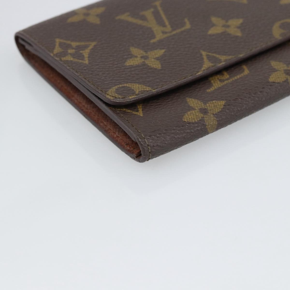 LOUIS VUITTON Monogram Billfold LV Auth 193159