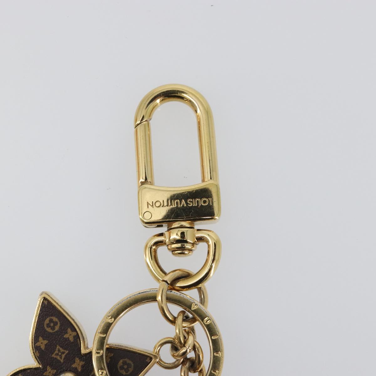 LOUIS VUITTON LV Iconic Key Holder metal Gold Tone M02354 LV Auth 193164A