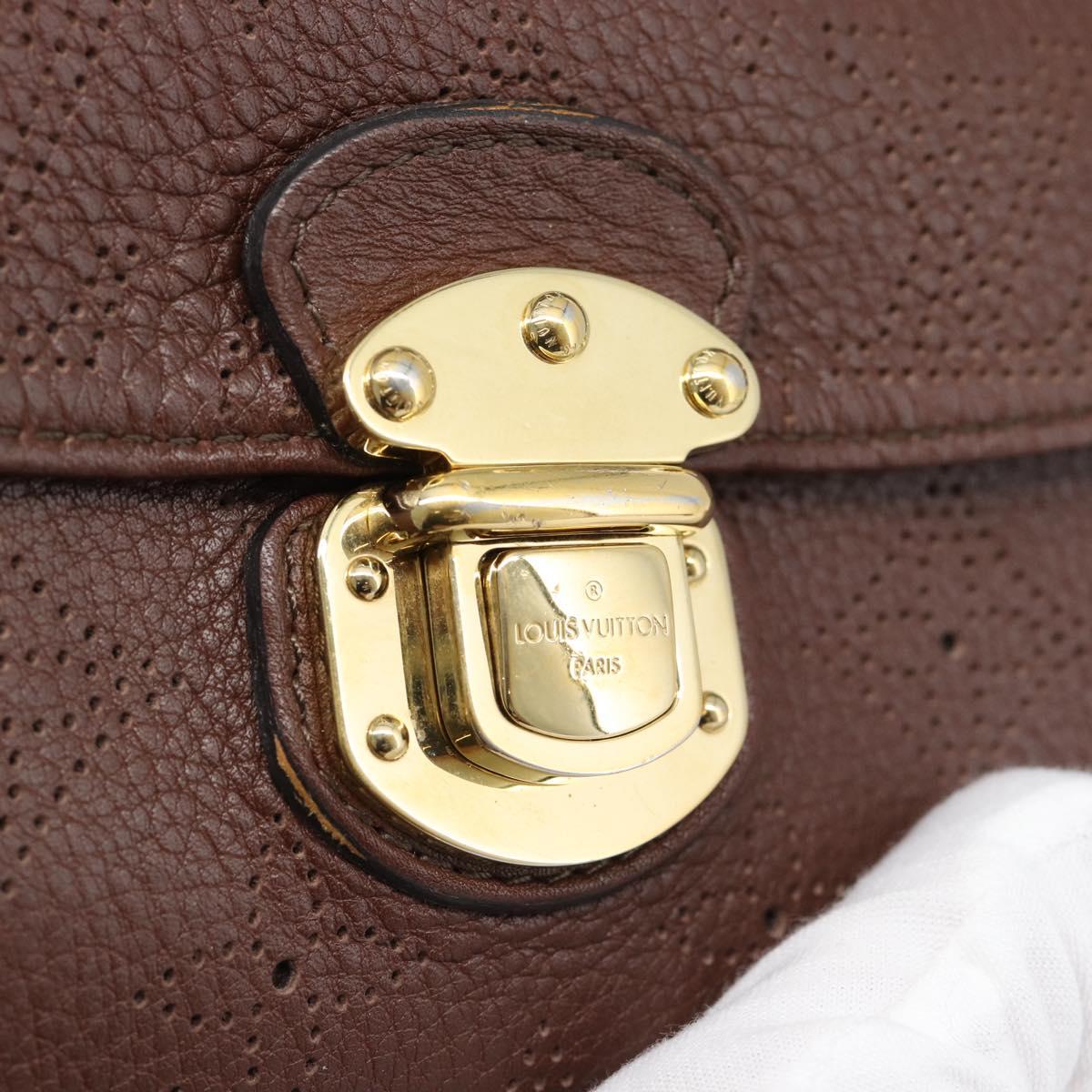 LOUIS VUITTON Mahina Portefeuille Amelia Wallet Leather M95996 LV Auth 193168V