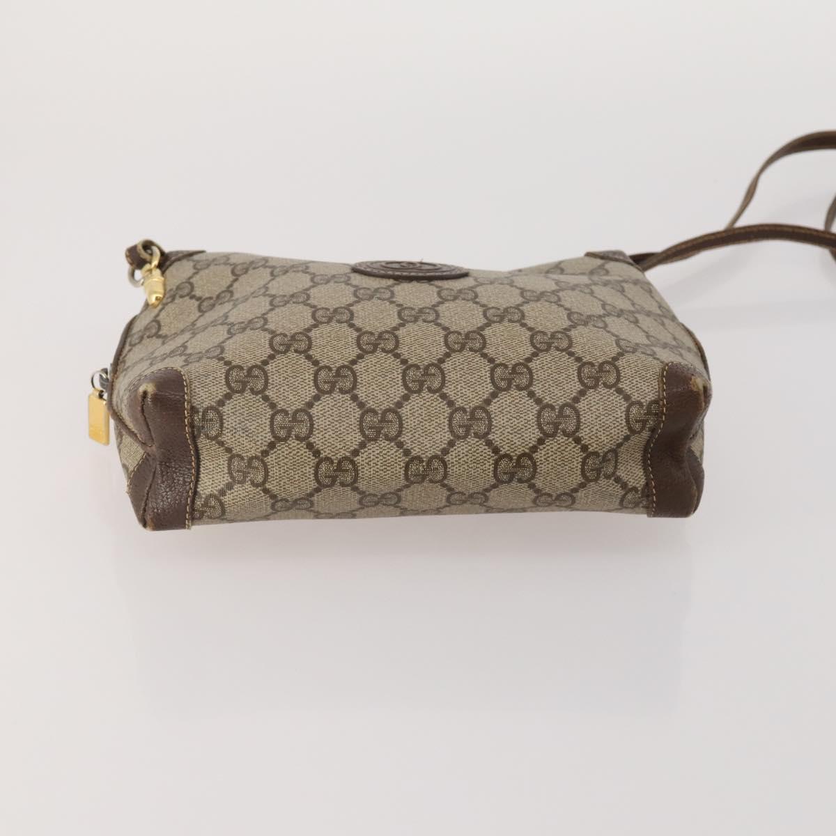 GUCCI Micro Canvas GG Supreme Clutch Bag 3 Set Navy Beige Red Auth 193326