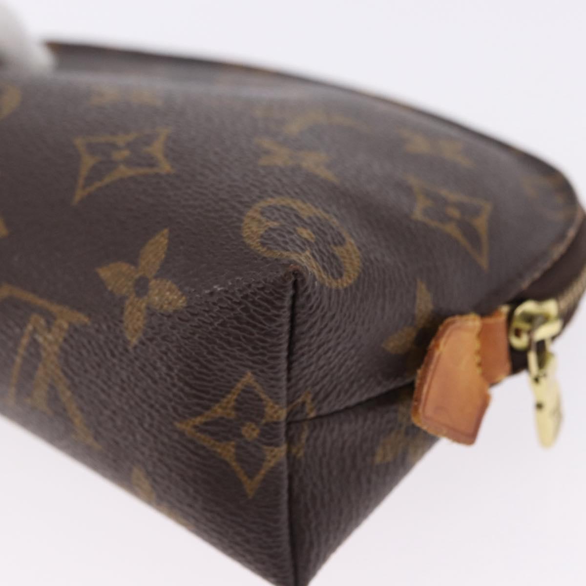 LOUIS VUITTON Monogram Pochette Cosmetic PM Pouch M43998 LV Auth 193337