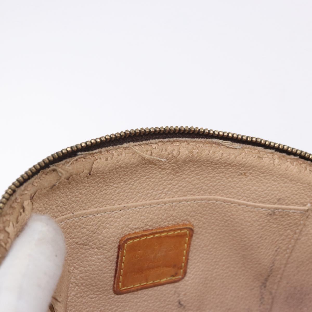 LOUIS VUITTON Monogram Pochette Cosmetic PM Pouch M43998 LV Auth 193337