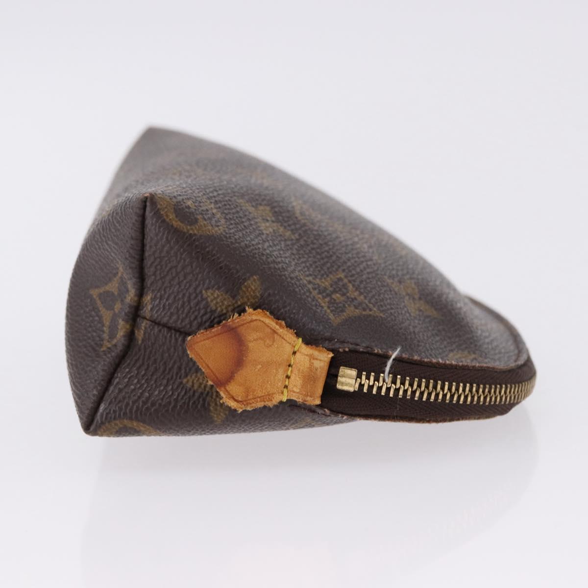 LOUIS VUITTON Monogram Pochette Cosmetic PM Pouch M43998 LV Auth 193337