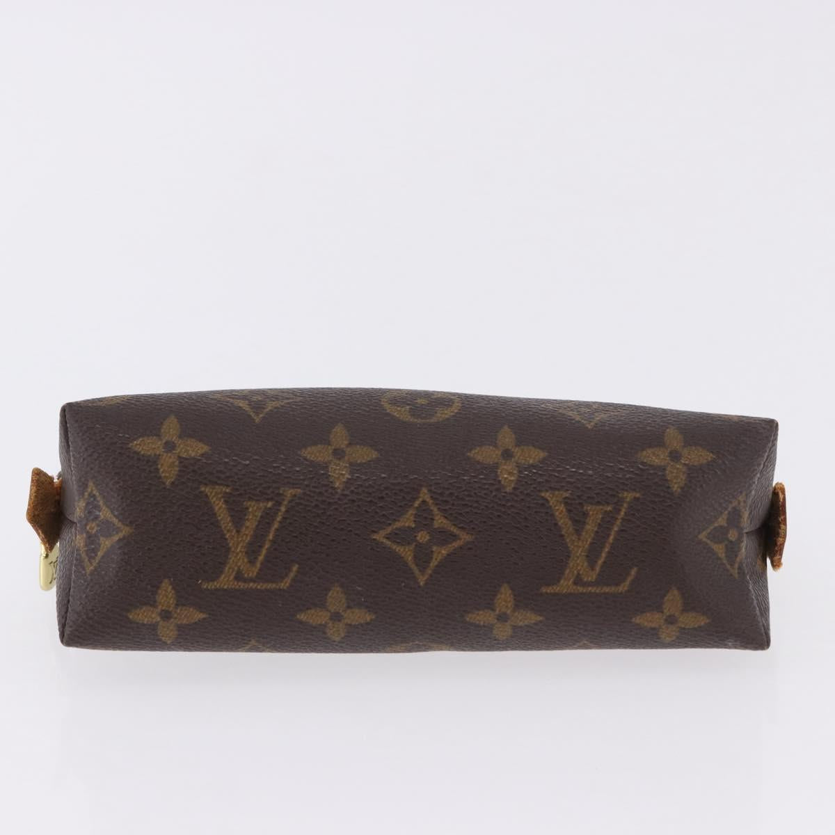 LOUIS VUITTON Monogram Pochette Cosmetic PM Pouch M43998 LV Auth 193337