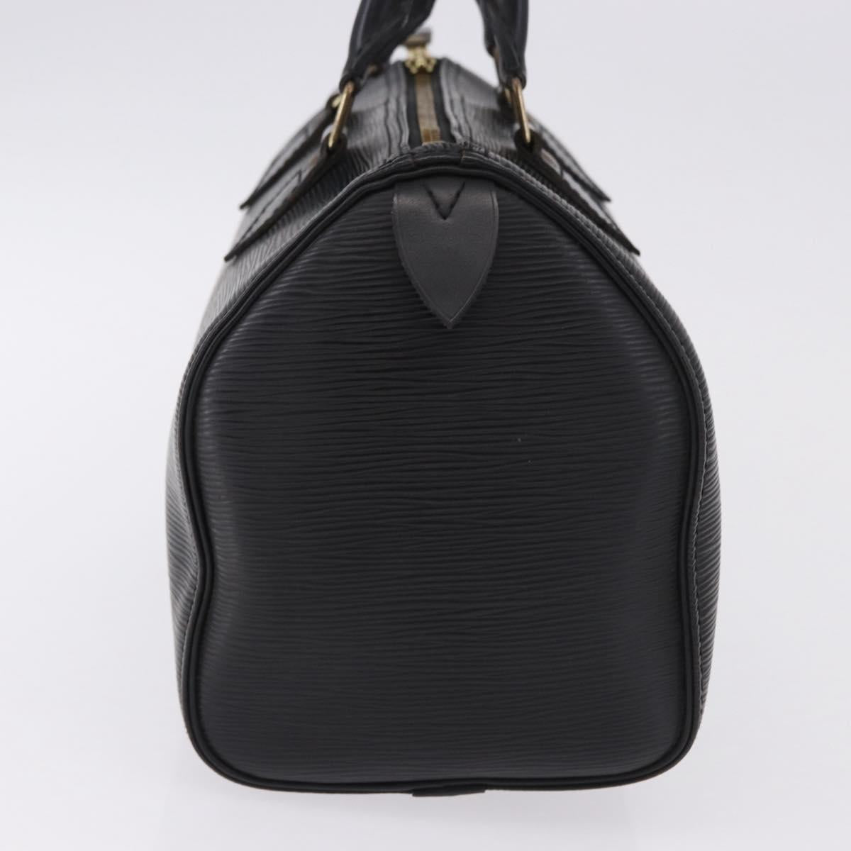 LOUIS VUITTON Epi Speedy 25 Hand Bag Black M59042 LV Auth 193346V