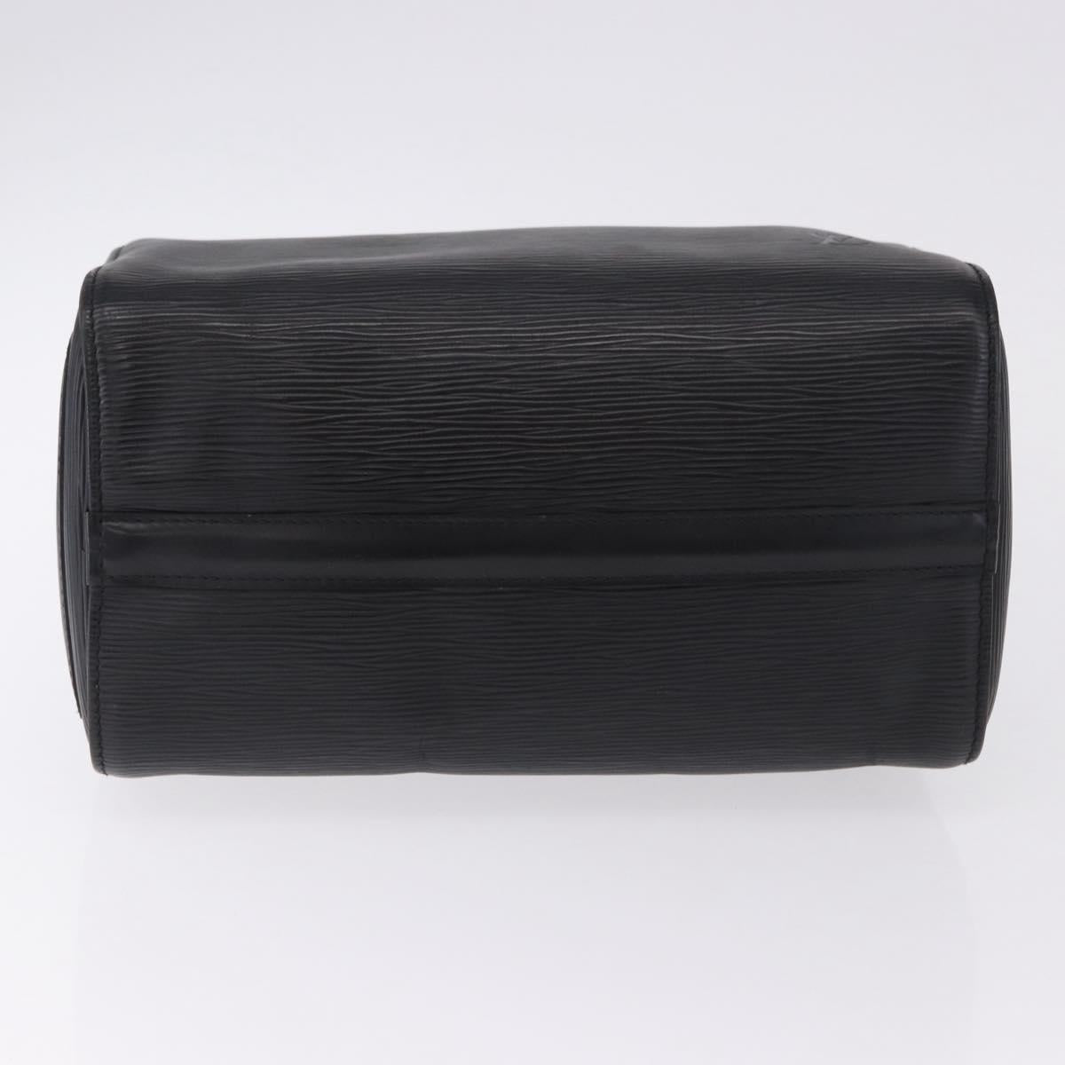 LOUIS VUITTON Epi Speedy 25 Hand Bag Black M59042 LV Auth 193346V