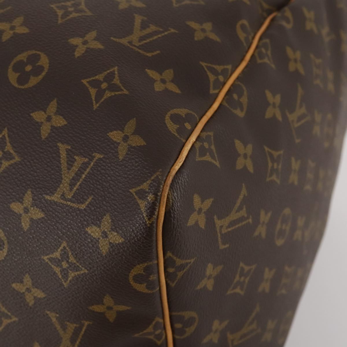LOUIS VUITTON Monogram Keepall 55 Boston Bag M41424 LV Auth 193350A