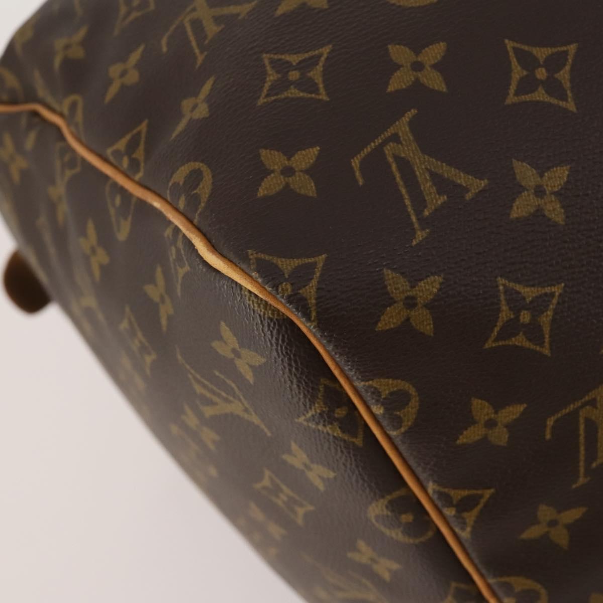LOUIS VUITTON Monogram Keepall 55 Boston Bag M41424 LV Auth 193350A