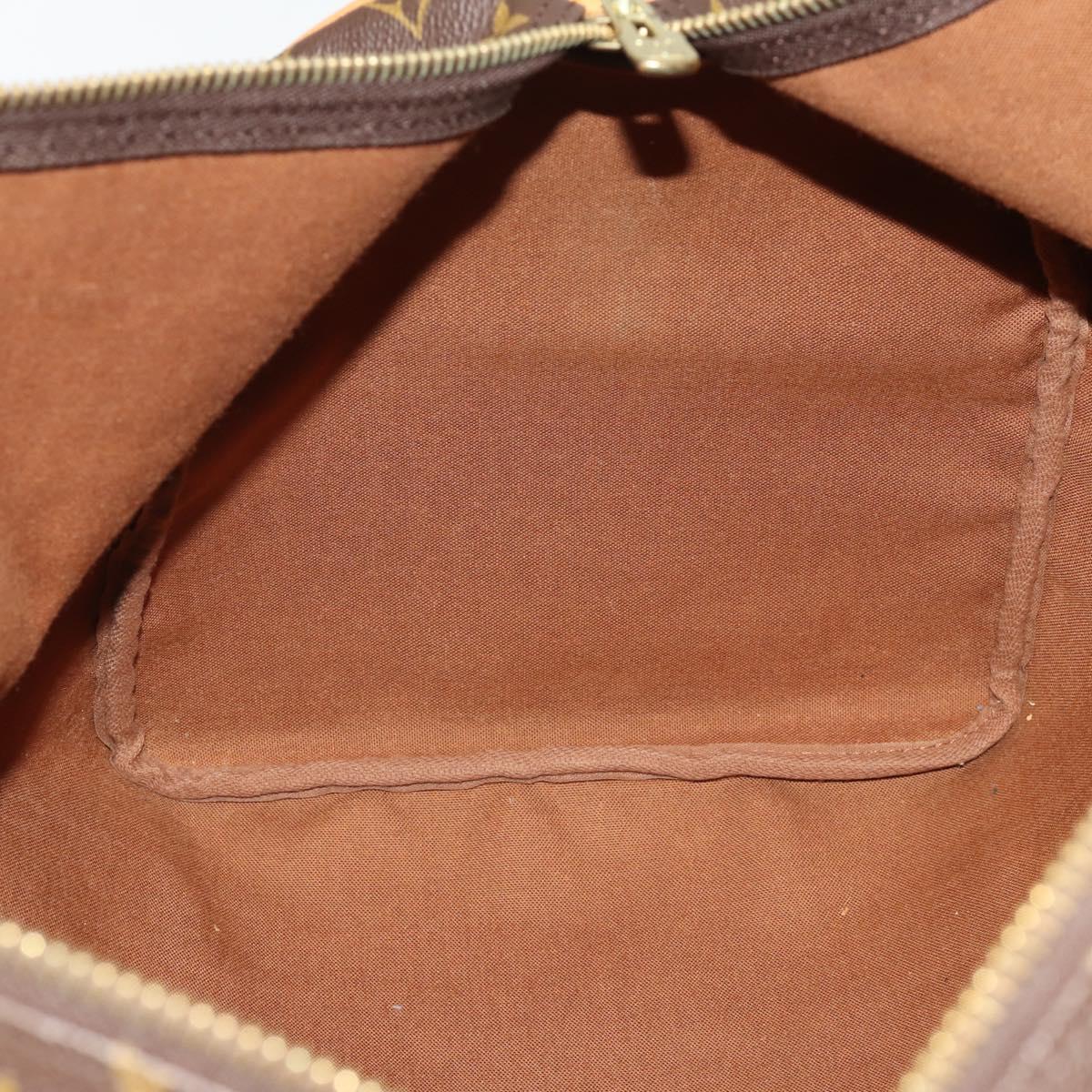 LOUIS VUITTON Monogram Keepall 55 Boston Bag M41424 LV Auth 193350A