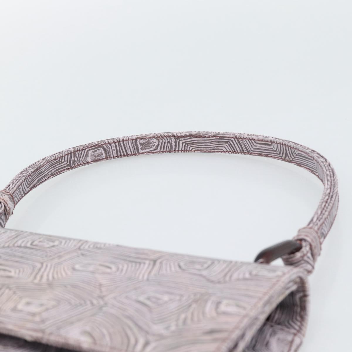 PRADA Shoulder Bag Leather Pink Auth 193352V