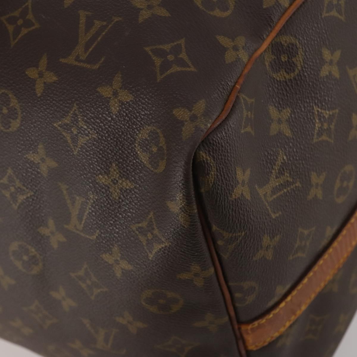 LOUIS VUITTON Monogram Keepall Bandouliere 60 Boston Bag M41412 LV Auth 193362
