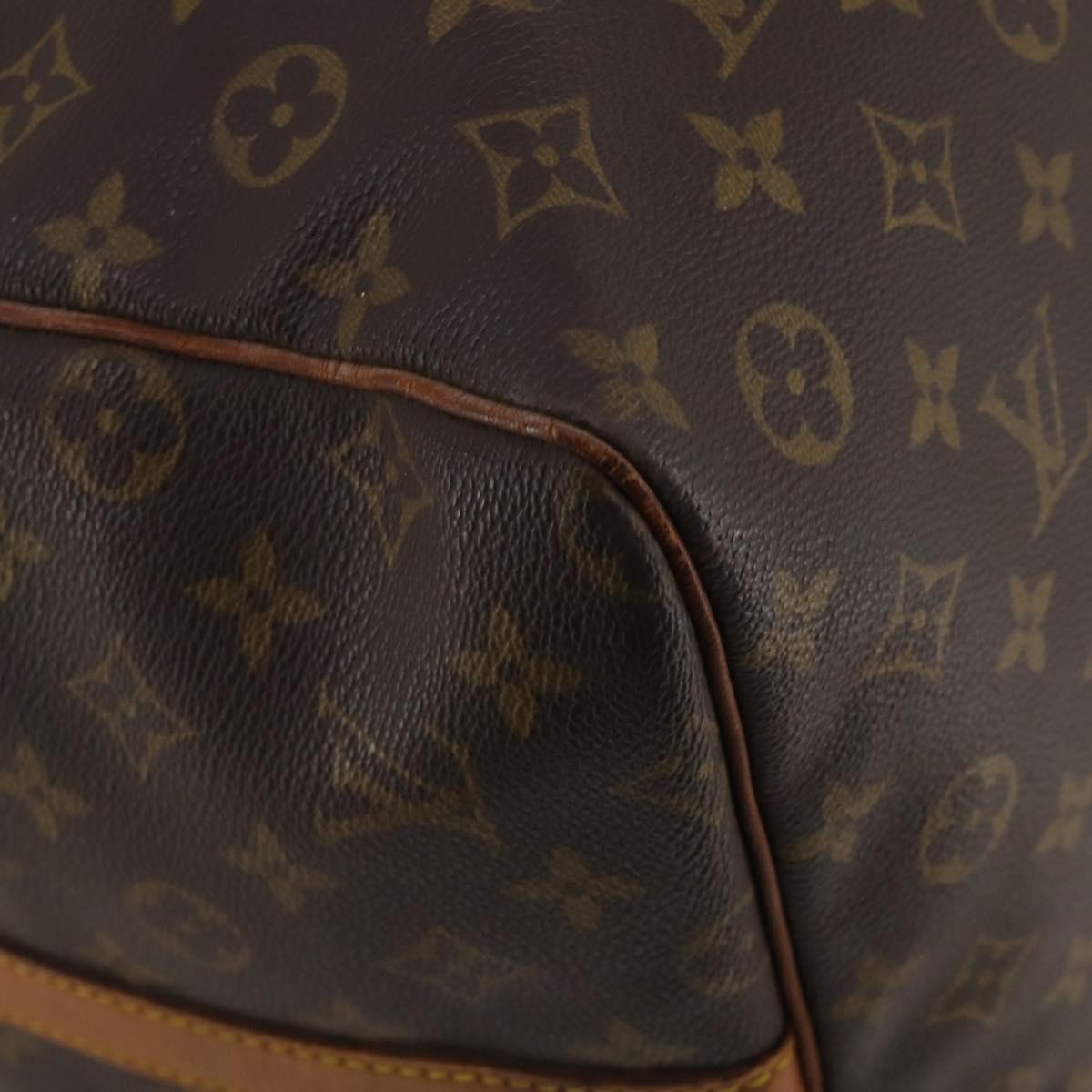 LOUIS VUITTON Monogram Keepall Bandouliere 60 Boston Bag M41412 LV Auth 193362