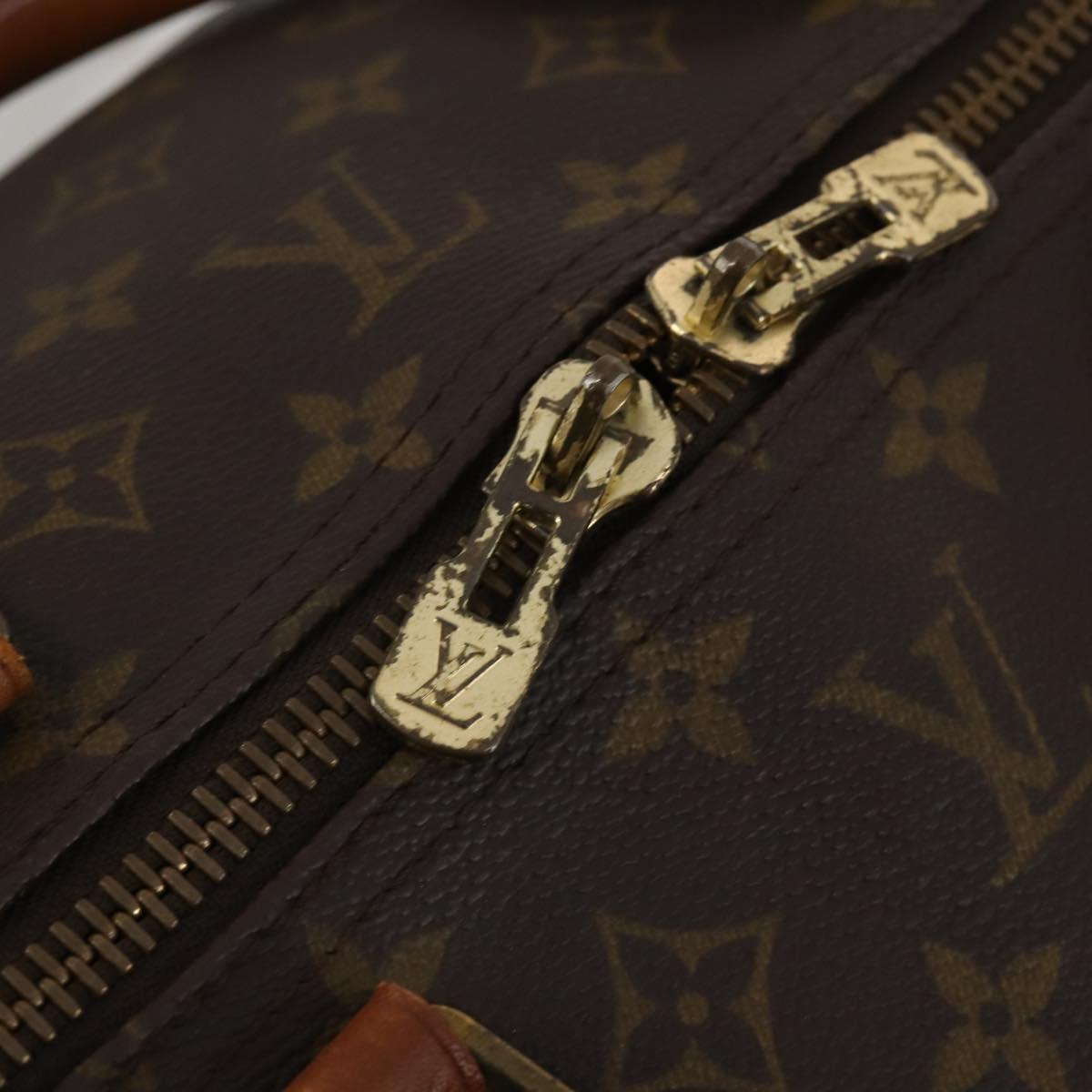 LOUIS VUITTON Monogram Keepall Bandouliere 60 Boston Bag M41412 LV Auth 193362