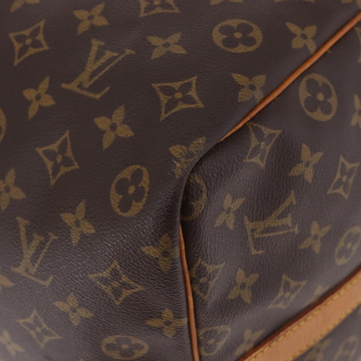LOUIS VUITTON Monogram Keepall Bandouliere 60 Boston Bag M41412 LV Auth 193363