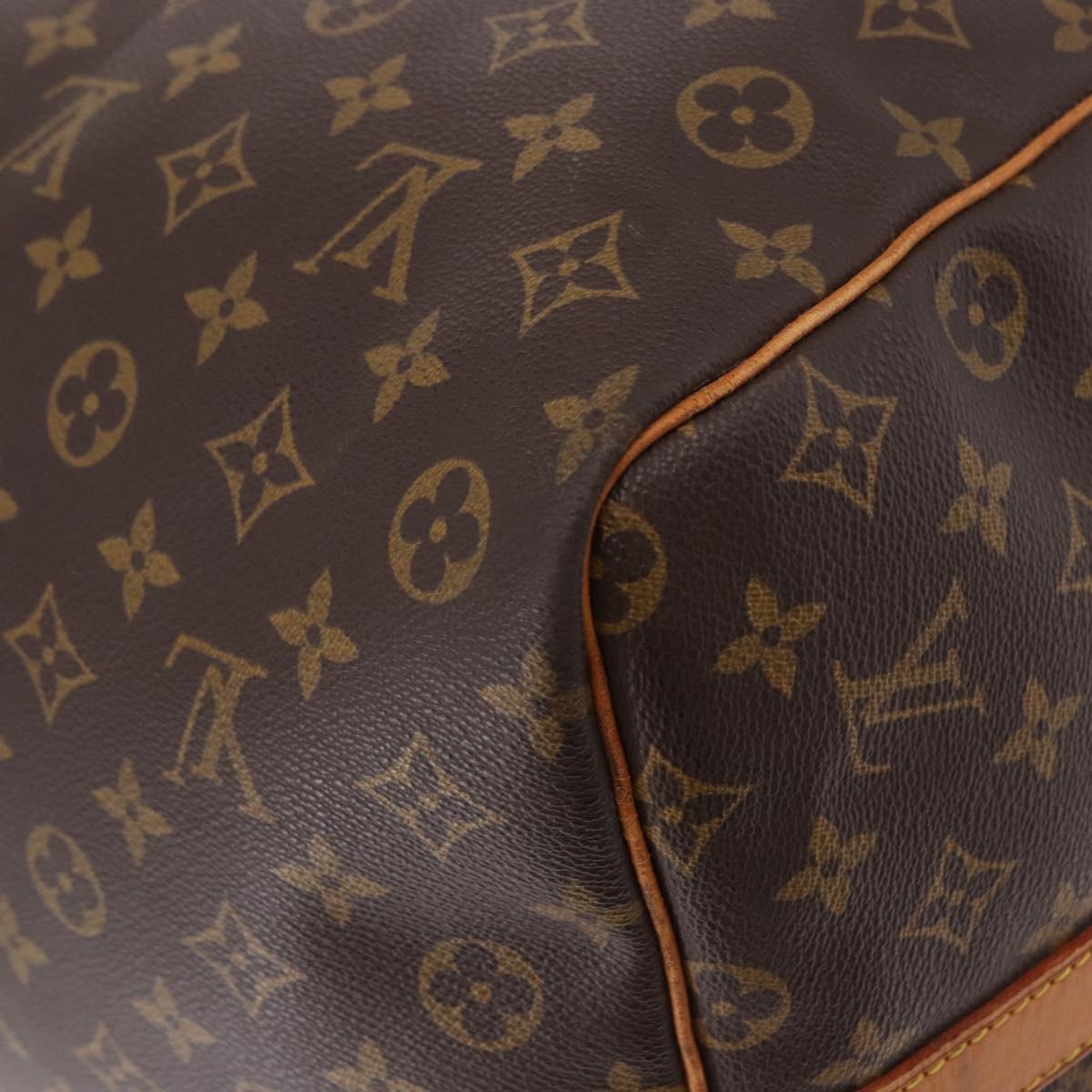 LOUIS VUITTON Monogram Keepall Bandouliere 60 Boston Bag M41412 LV Auth 193363