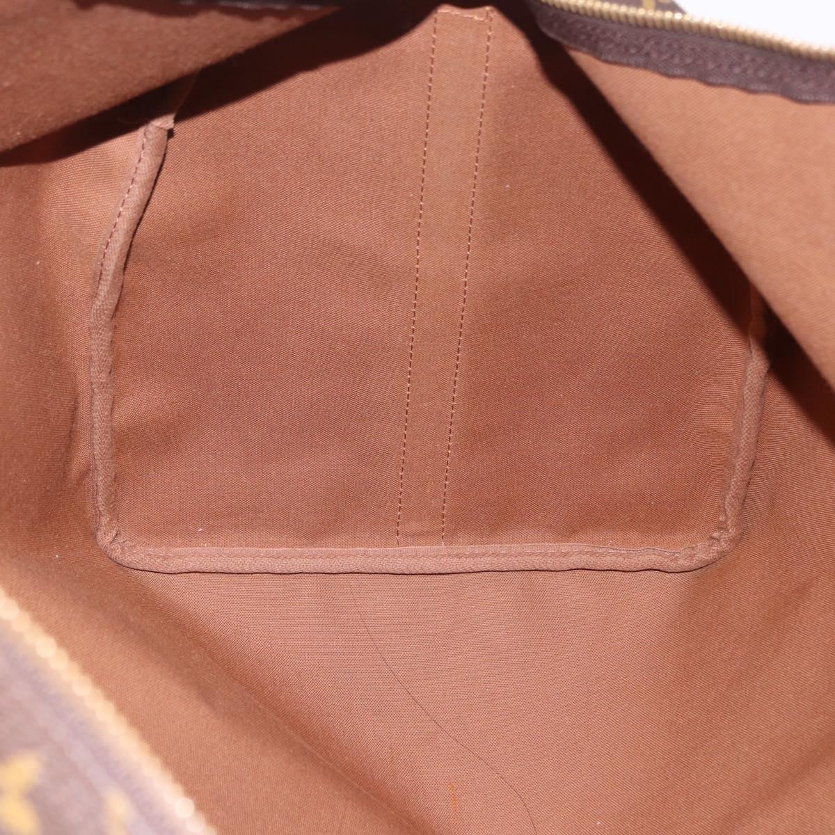 LOUIS VUITTON Monogram Keepall Bandouliere 60 Boston Bag M41412 LV Auth 193363