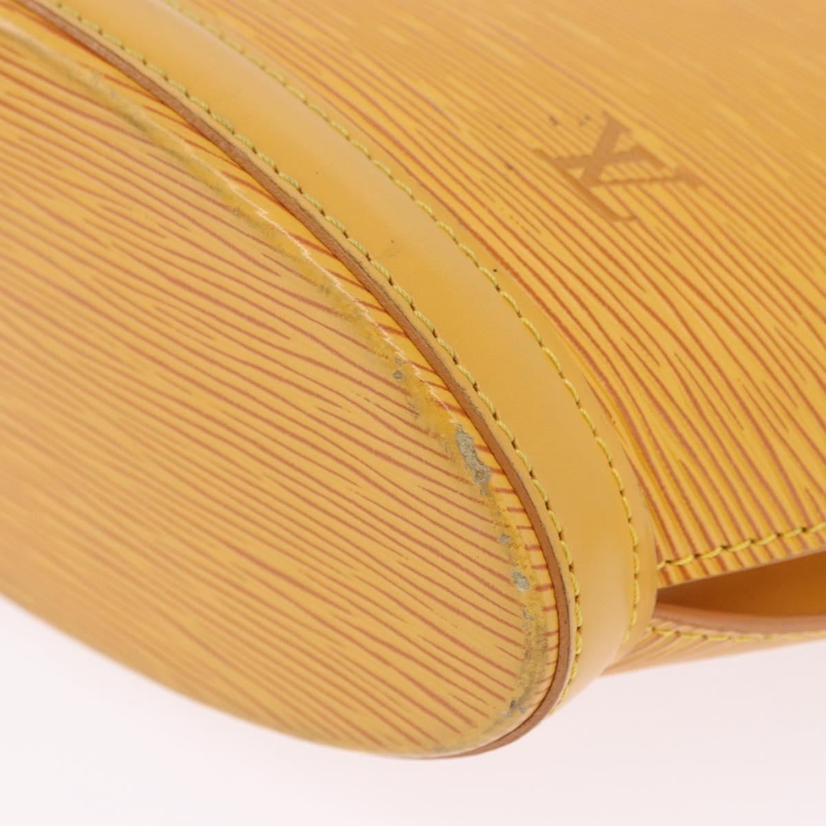 LOUIS VUITTON Epi Saint Jacques Shopping Bag Yellow M52269 LV Auth 193366