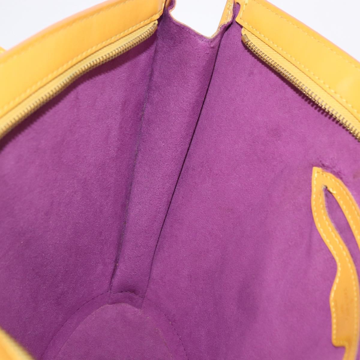LOUIS VUITTON Epi Saint Jacques Shopping Bag Yellow M52269 LV Auth 193366
