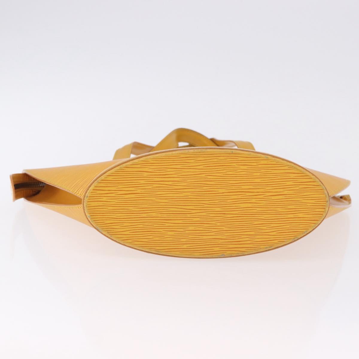 LOUIS VUITTON Epi Saint Jacques Shopping Bag Yellow M52269 LV Auth 193366