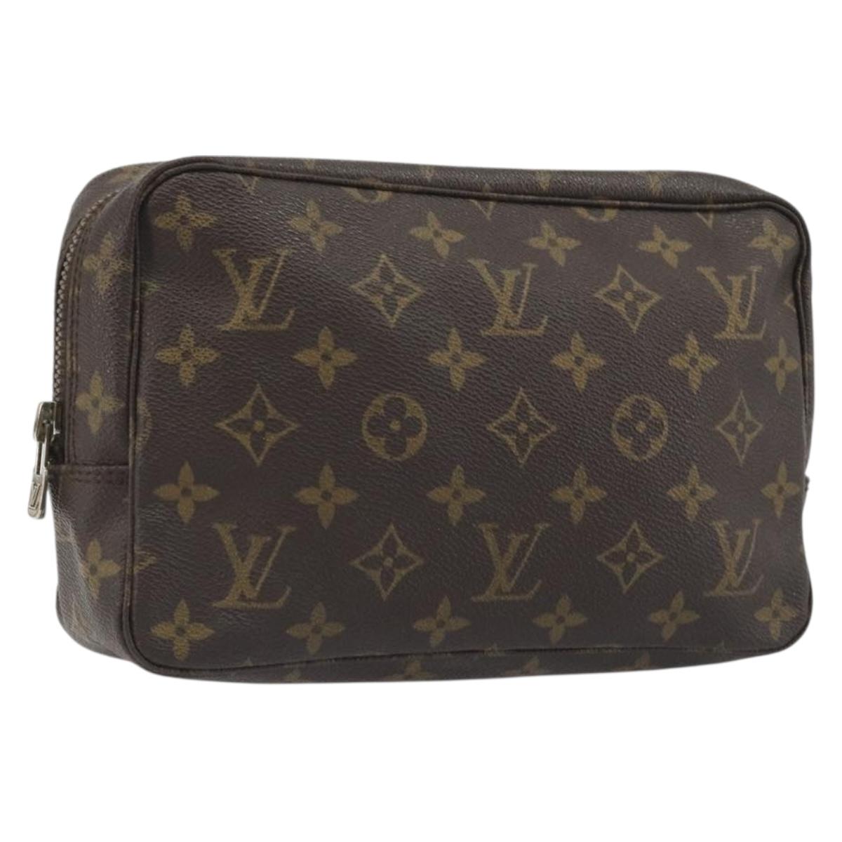 LOUIS VUITTON Monogram Trousse Toilette 23 Clutch Bag M47524 LV Auth 193367