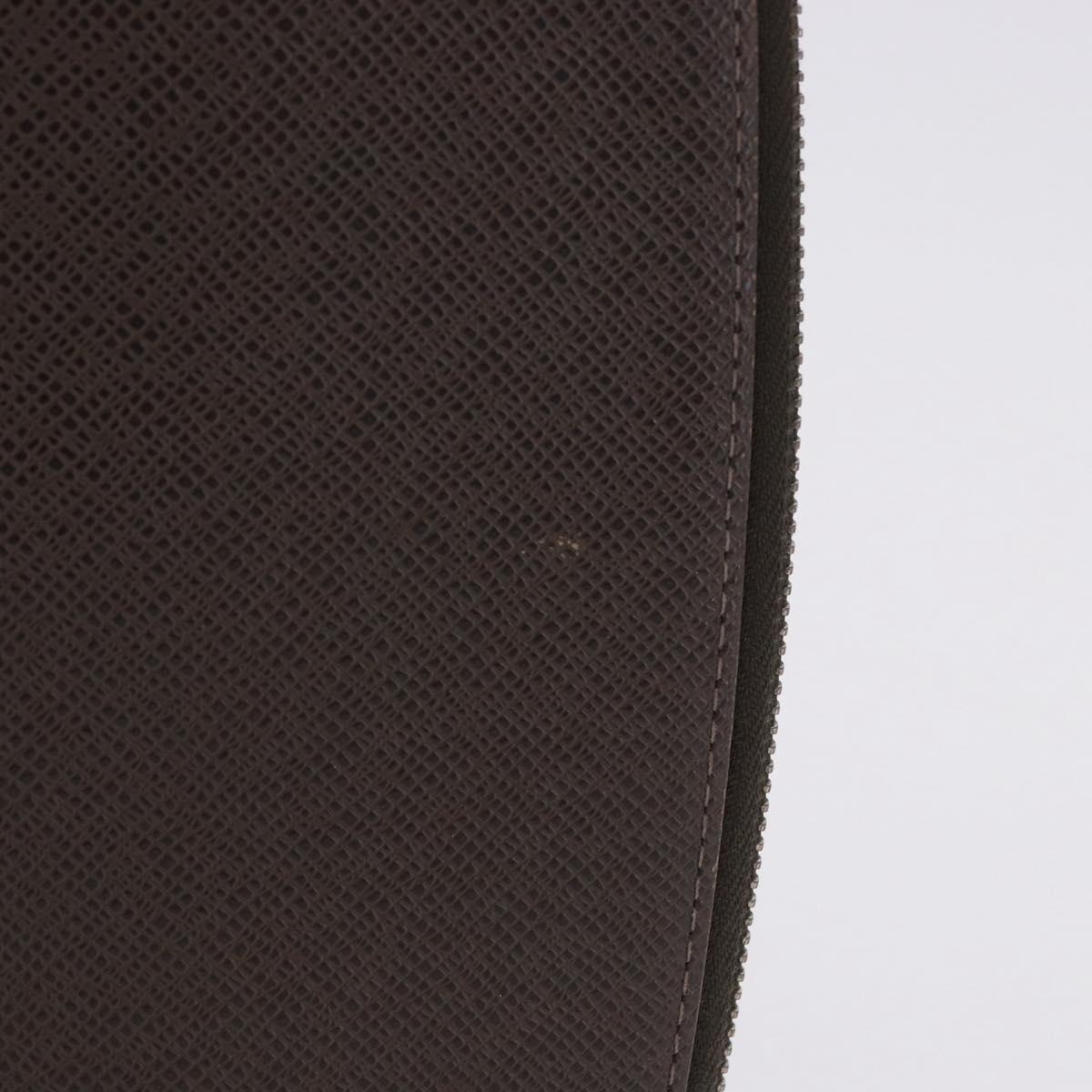 LOUIS VUITTON Taiga Organizer Atoll Travel Case Grizzly M30658 LV Auth 193375A