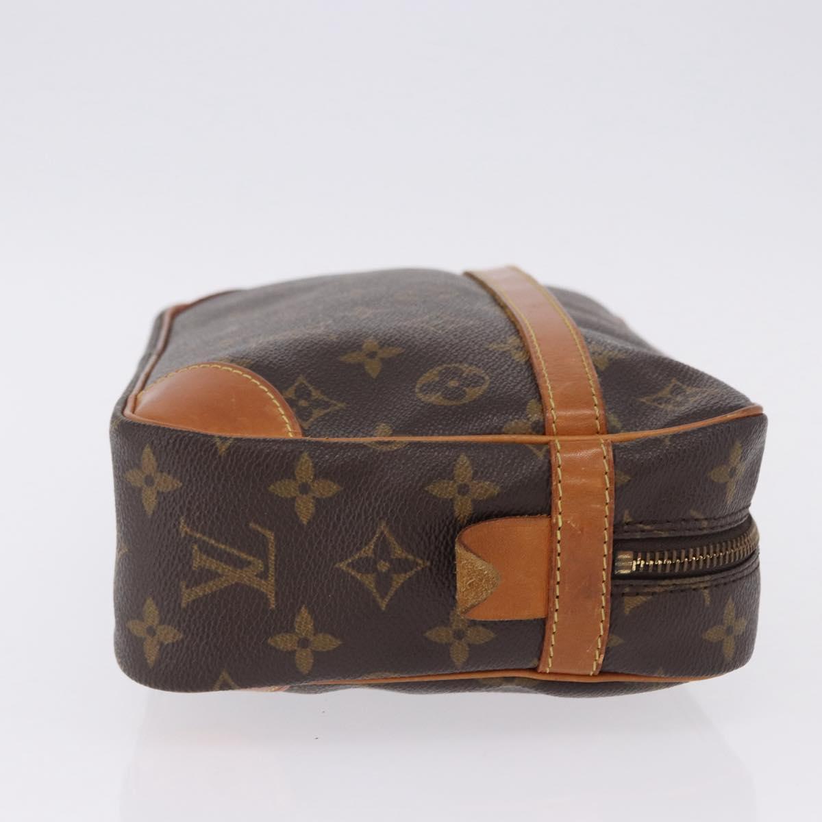 LOUIS VUITTON Monogram Compiegne 28 Clutch Bag M51845 LV Auth 193376