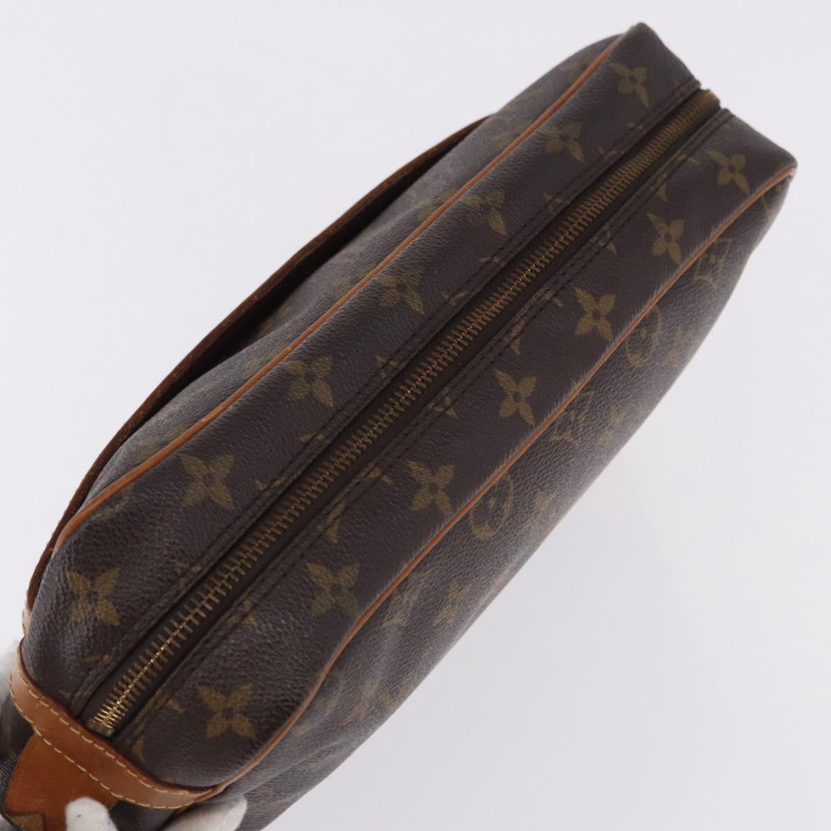 LOUIS VUITTON Monogram Compiegne 28 Clutch Bag M51845 LV Auth 193376