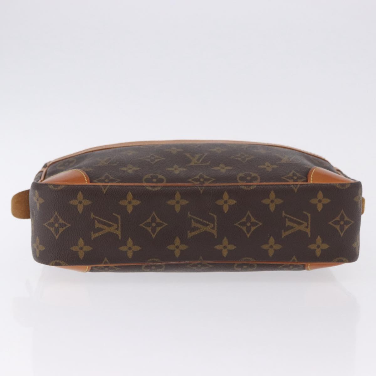 LOUIS VUITTON Monogram Compiegne 28 Clutch Bag M51845 LV Auth 193376