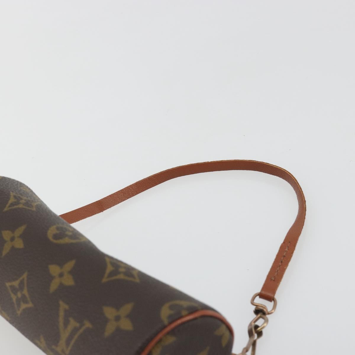 LOUIS VUITTON Monogram Papillon Pouch LV Auth 193377