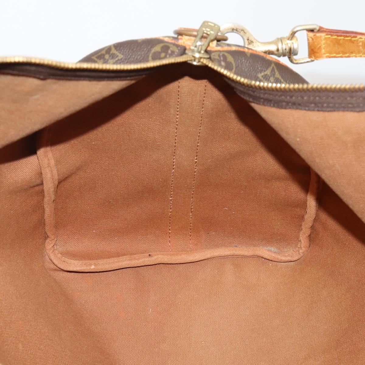 LOUIS VUITTON Monogram Keepall Bandouliere 50 Boston Bag M41416 LV Auth 193378