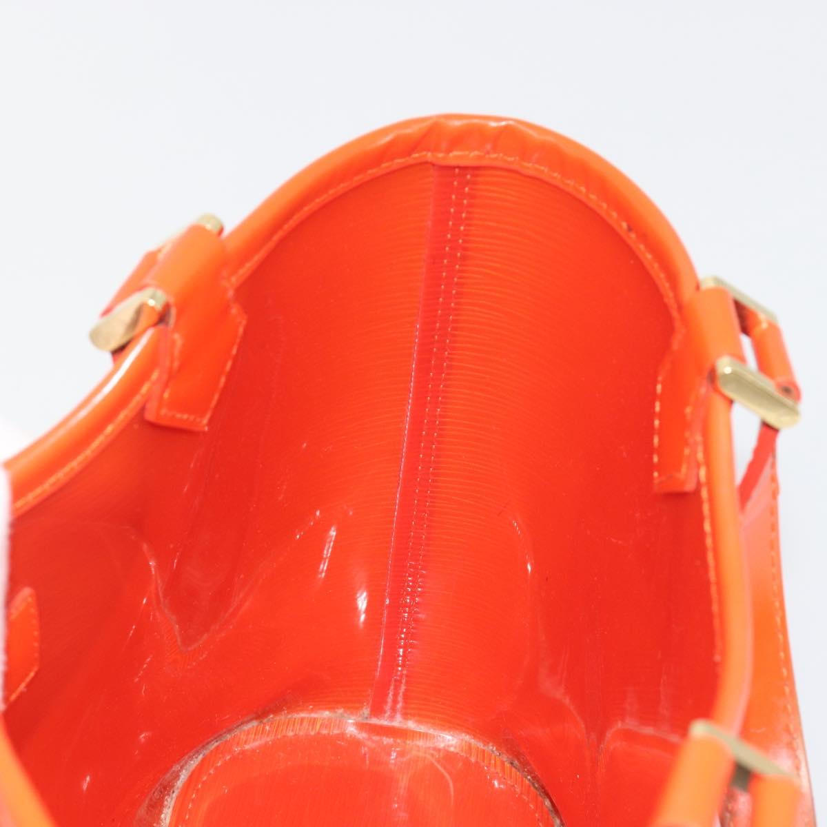 LOUIS VUITTON Epi Plage Mini Lagoon Bay Hand Bag Orange M92262 LV Auth 193390A