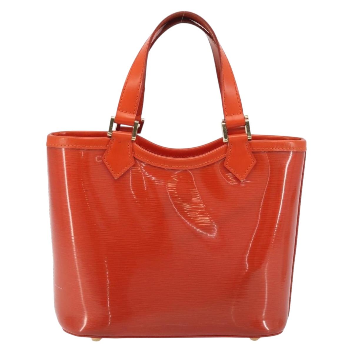 LOUIS VUITTON Epi Plage Mini Lagoon Bay Hand Bag Orange M92262 LV Auth 193390A
