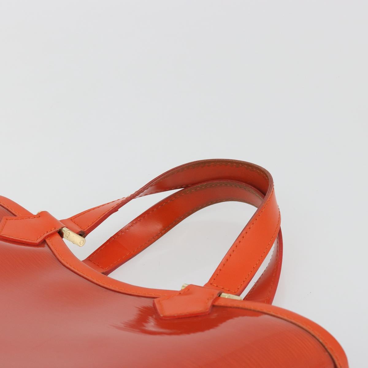 LOUIS VUITTON Epi Plage Mini Lagoon Bay Hand Bag Orange M92262 LV Auth 193390A
