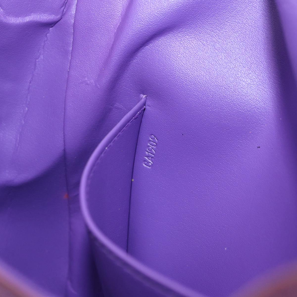 LOUIS VUITTON Monogram Vernis Thompson Street Purple Viole M91095 Auth 193393A