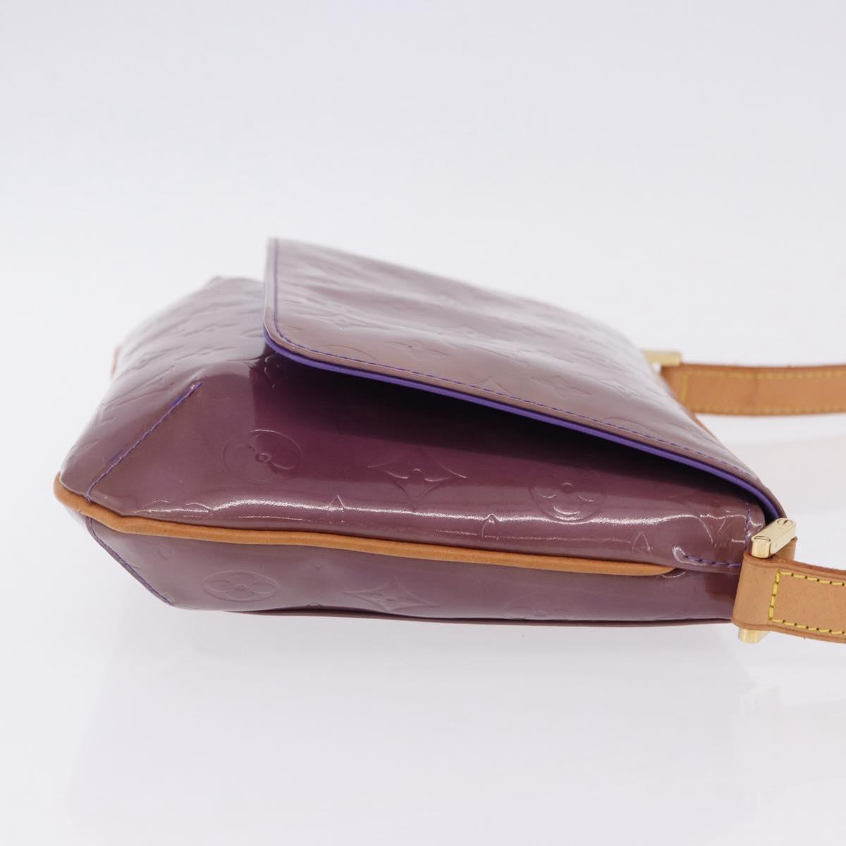 LOUIS VUITTON Monogram Vernis Thompson Street Purple Viole M91095 Auth 193393A