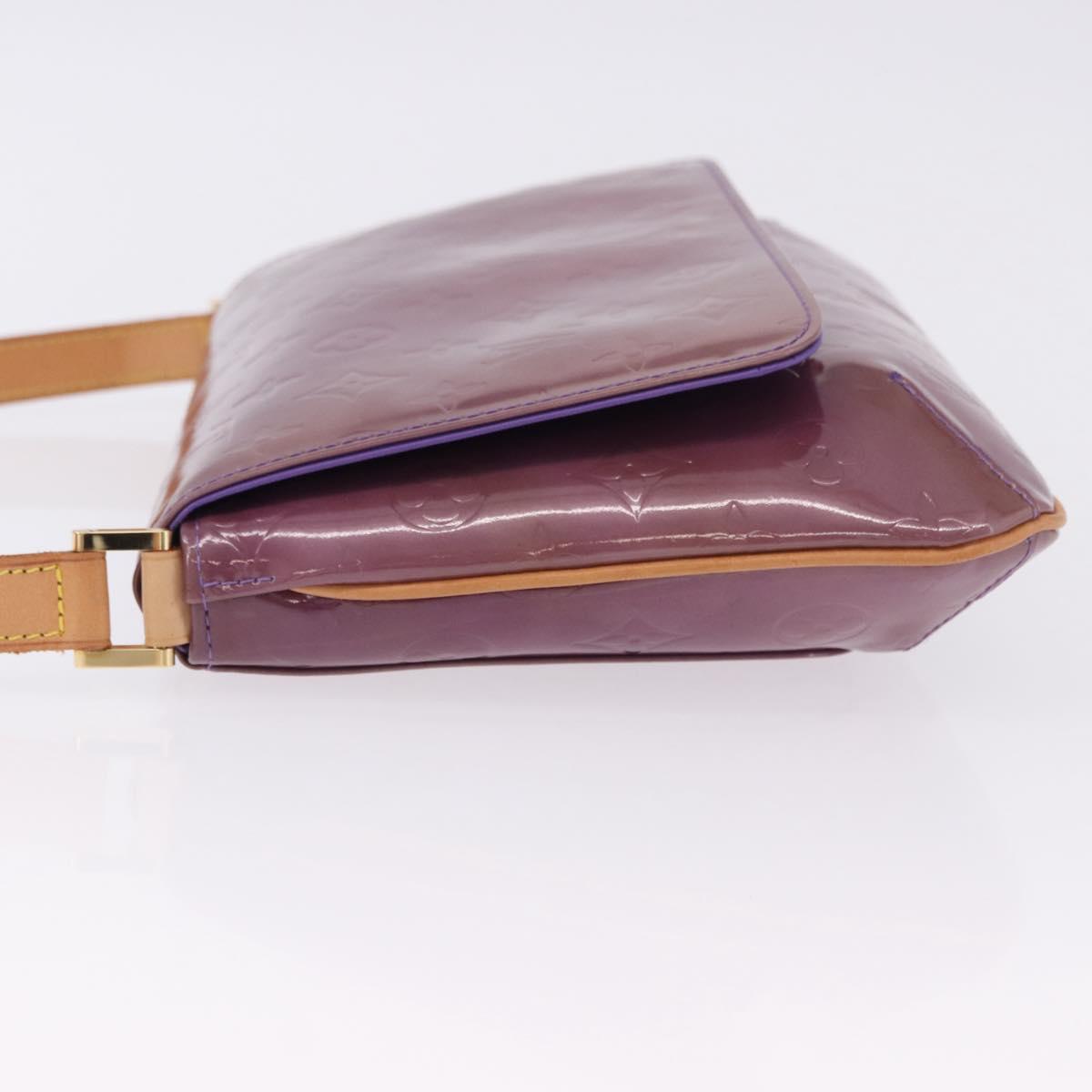 LOUIS VUITTON Monogram Vernis Thompson Street Purple Viole M91095 Auth 193393A