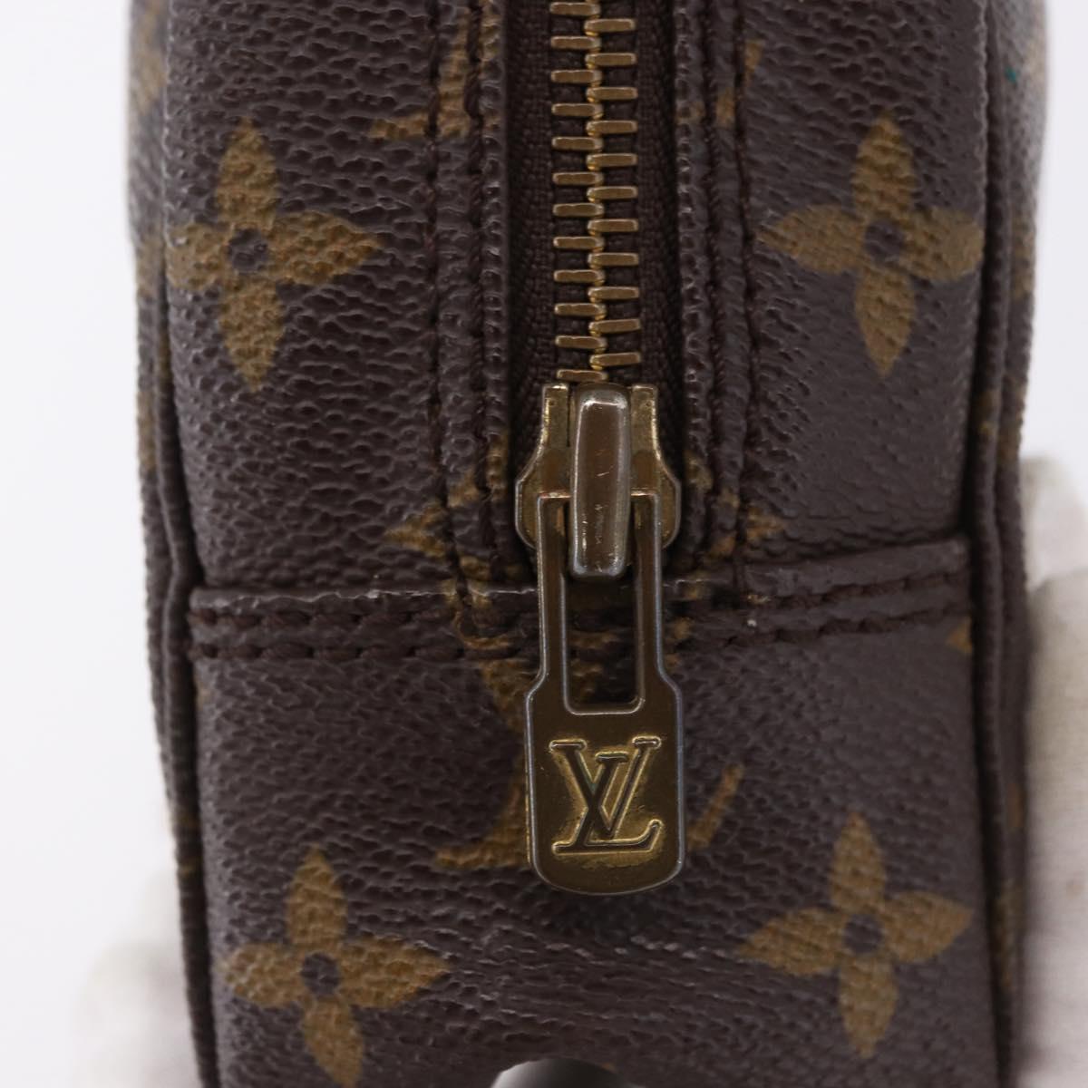 LOUIS VUITTON Monogram Trousse Toilette 23 Clutch Bag M47524 LV Auth 193396
