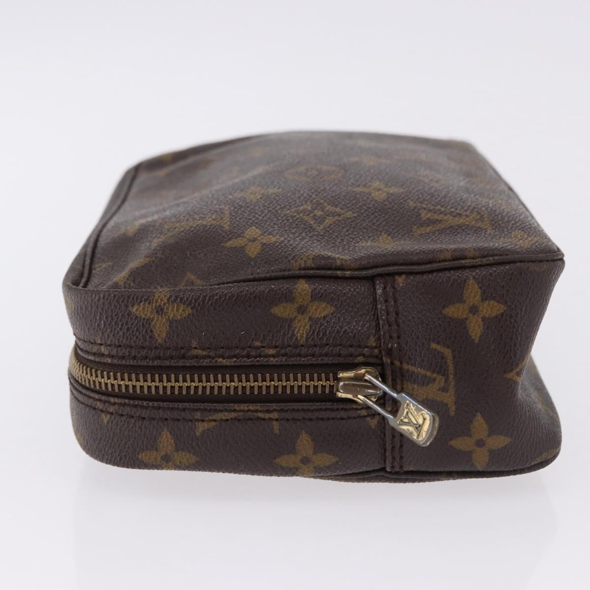 LOUIS VUITTON Monogram Trousse Toilette 23 Clutch Bag M47524 LV Auth 193396