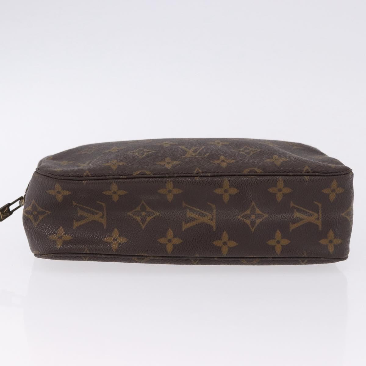 LOUIS VUITTON Monogram Trousse Toilette 23 Clutch Bag M47524 LV Auth 193396
