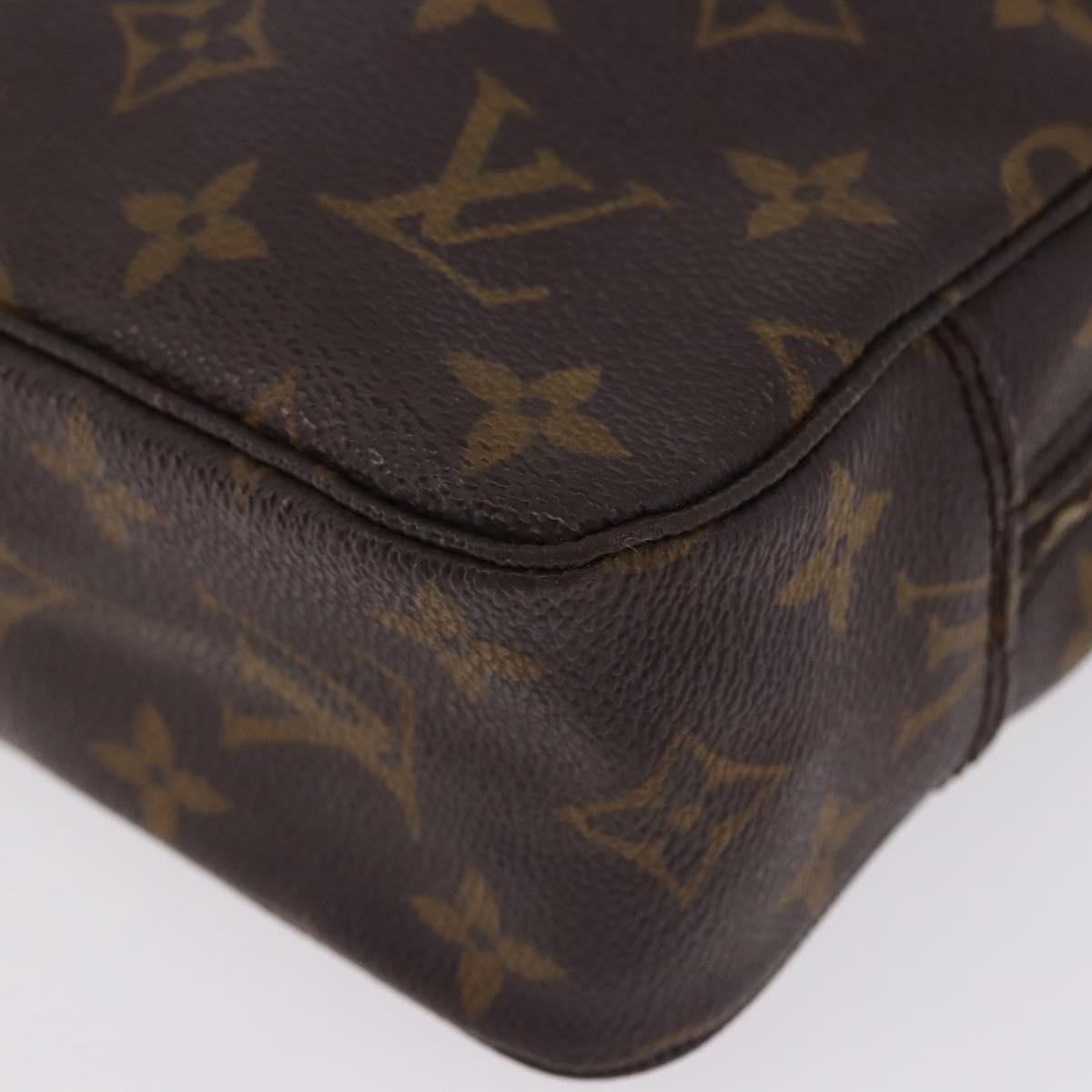 LOUIS VUITTON Monogram Trousse Toilette 23 Clutch Bag M47524 LV Auth 193396