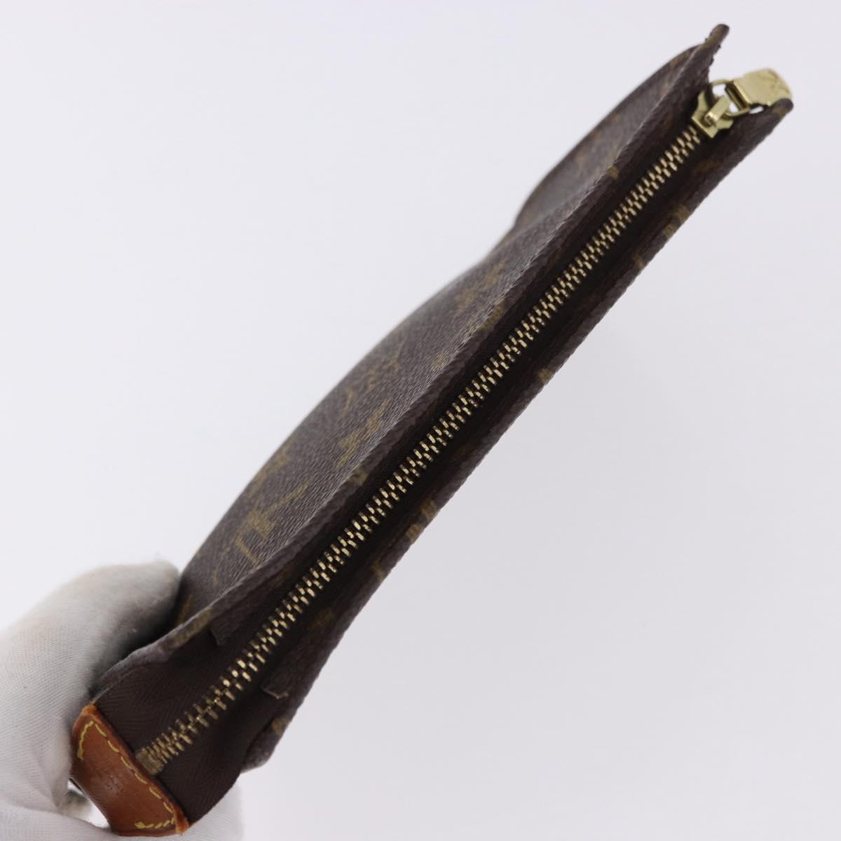 LOUIS VUITTON Monogram Bucket PM Accessory Pouch LV Auth 193417