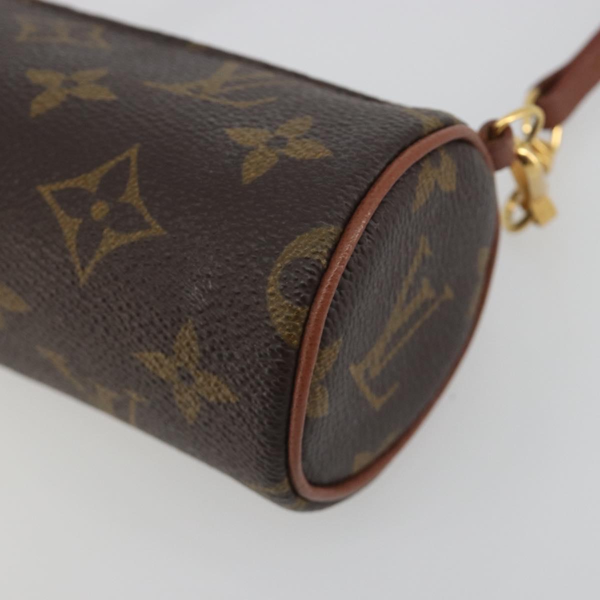 LOUIS VUITTON Monogram Papillon Pouch LV Auth 193418V