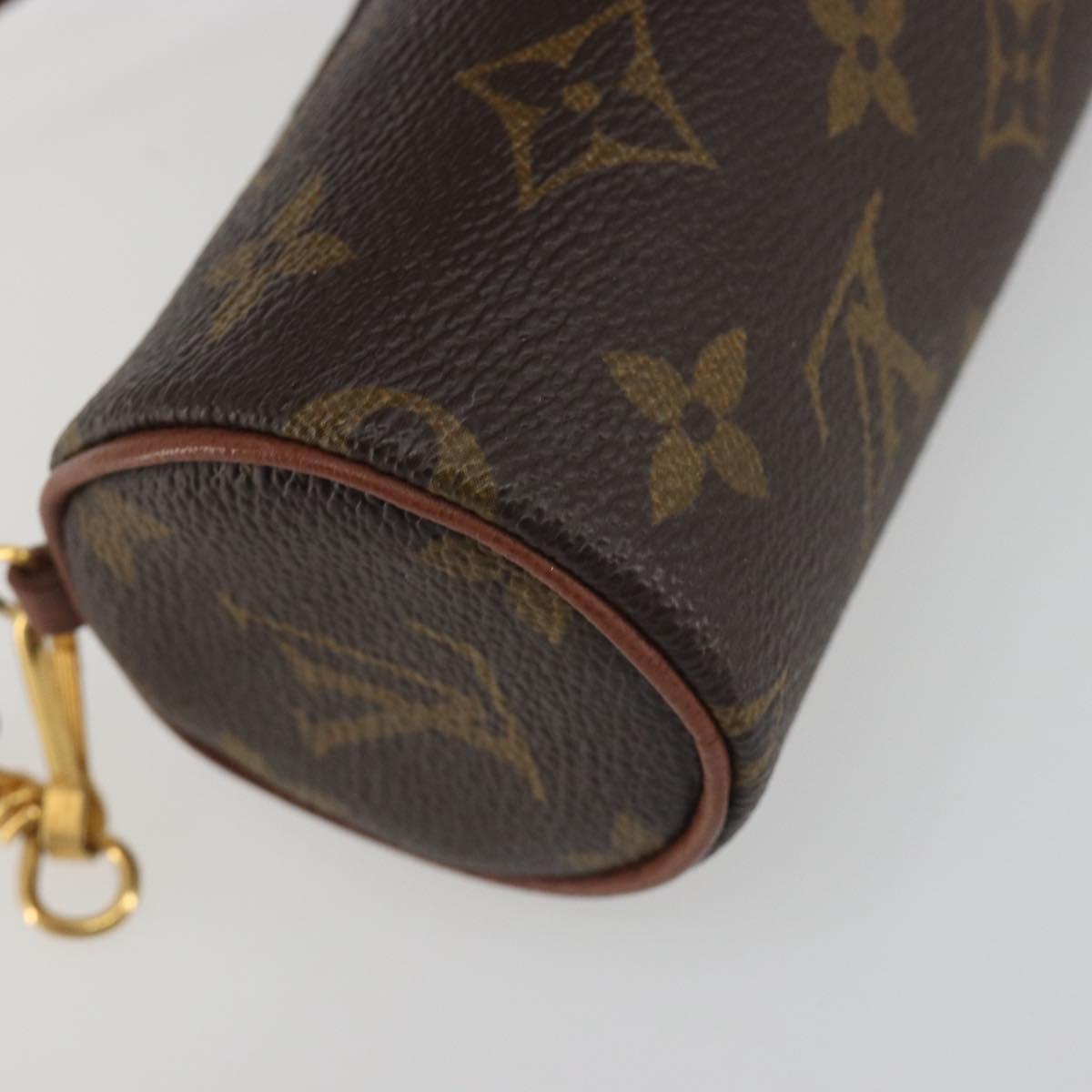 LOUIS VUITTON Monogram Papillon Pouch LV Auth 193418V